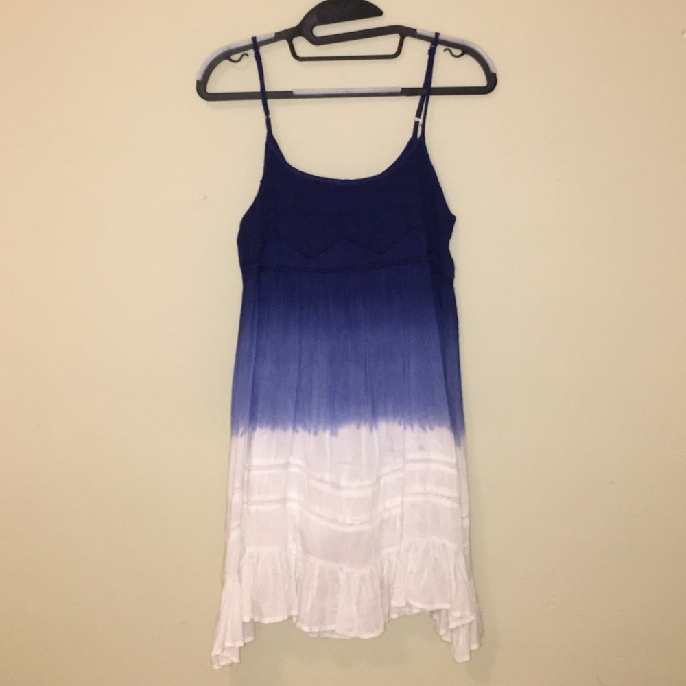 Lulu’s| Blue And Withe Summer Dress NWOT